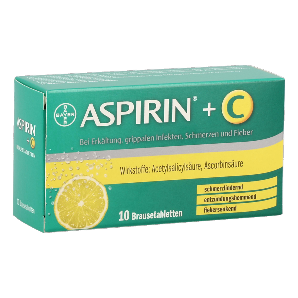 Aspirin® +C - Brausetabletten - 10 Stück