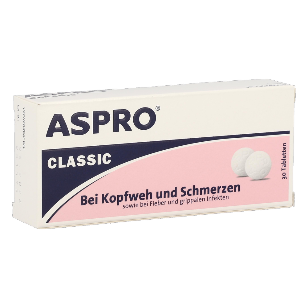 Aspro® Classic Tabletten - 30 Stück