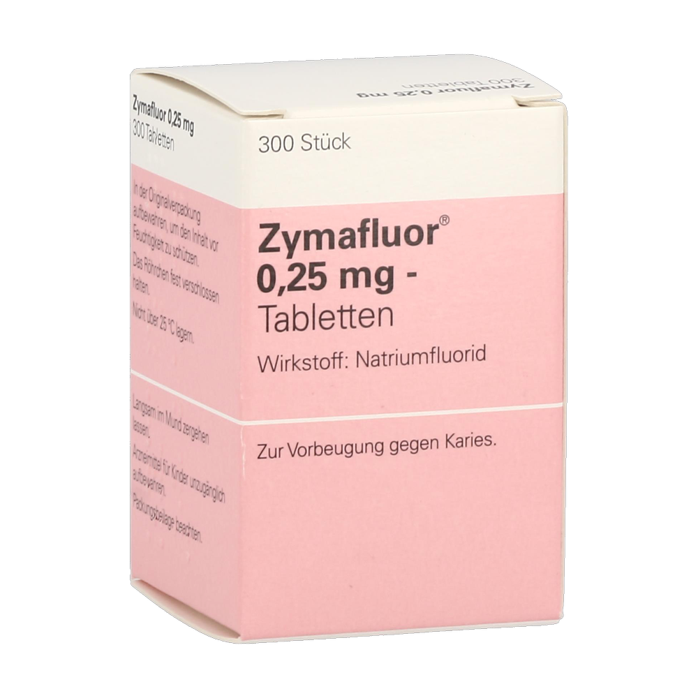 ZYMAFLUOR TBL 0,25MG - 300 Stück