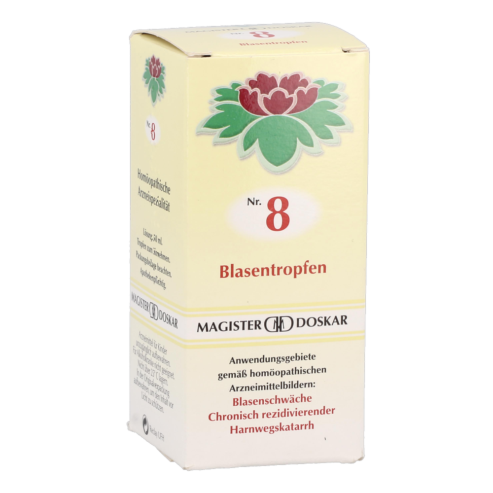 Doskar Tropfen Nr. 8 - Blasentropfen - 50 Milliliter