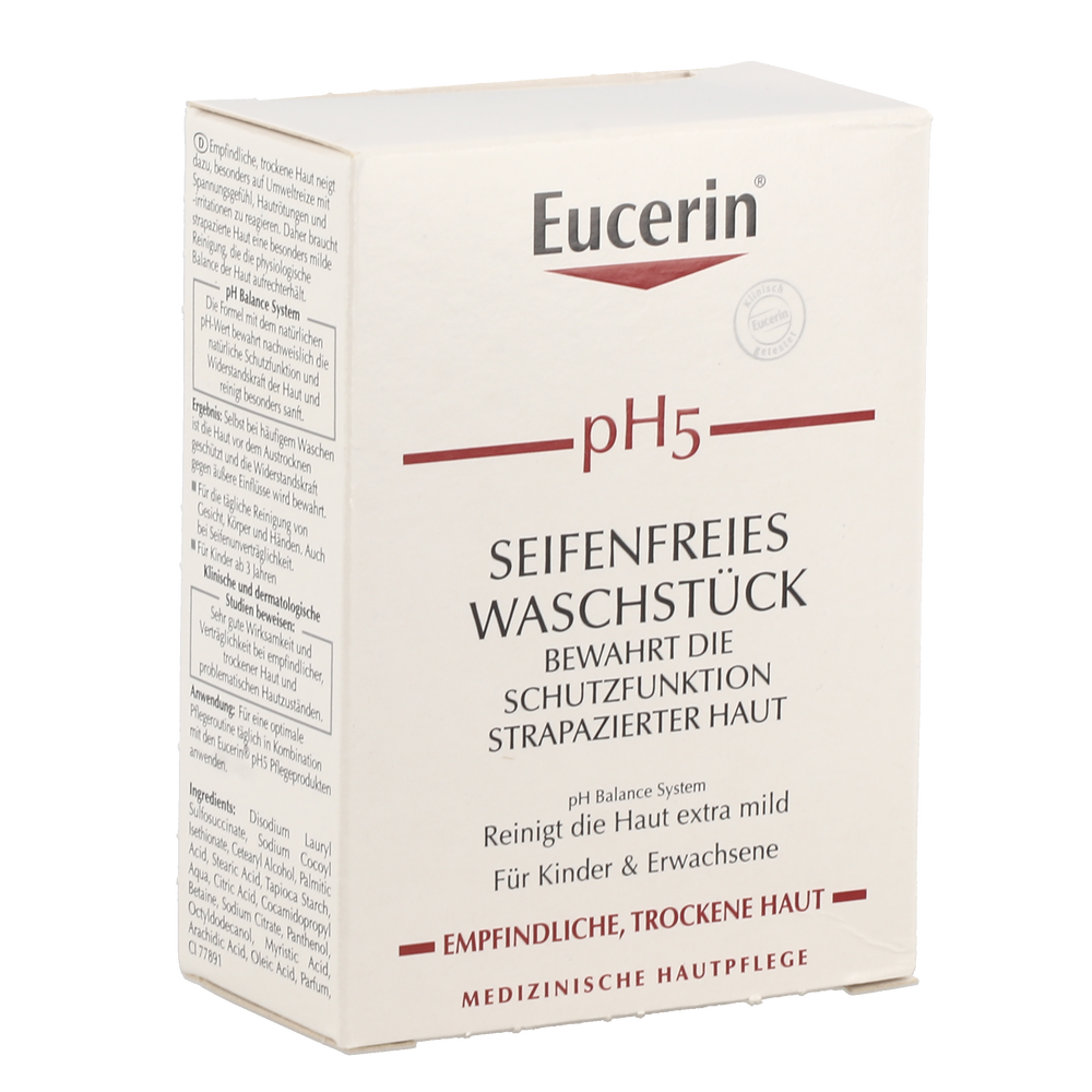 Eucerin pH5 Seifenfreies Waschstück - 100 Gramm