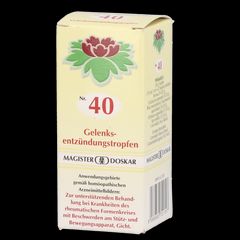Doskar Tropfen Nr. 40 - Gelenksentzündungstropfen - 50 Milliliter
