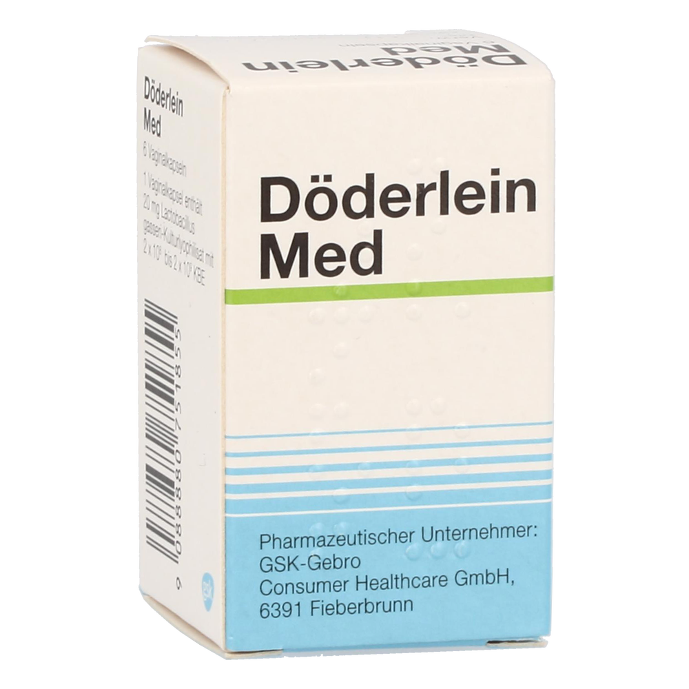 Döderlein Med Vaginalkapseln - 6 Stück