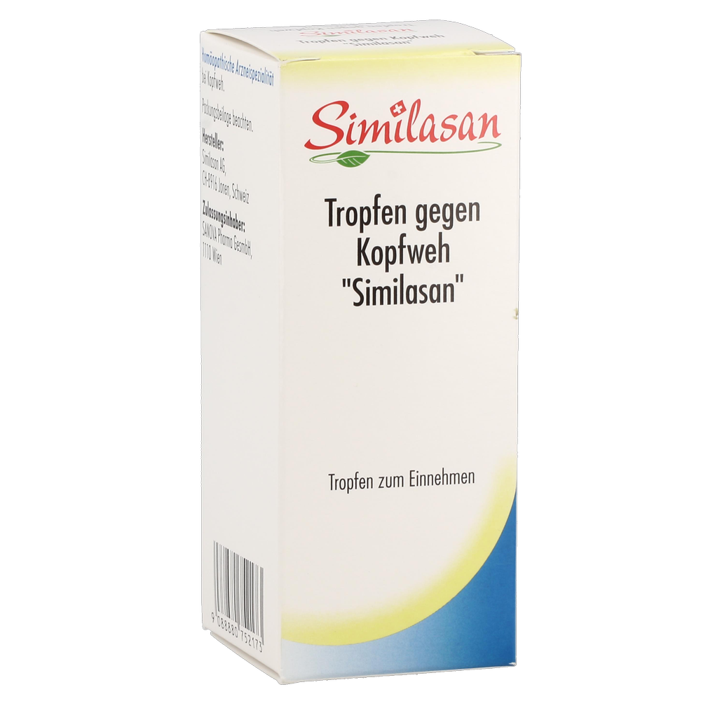 Tropfen gegen Kopfweh „Similasan“ - 50 Milliliter