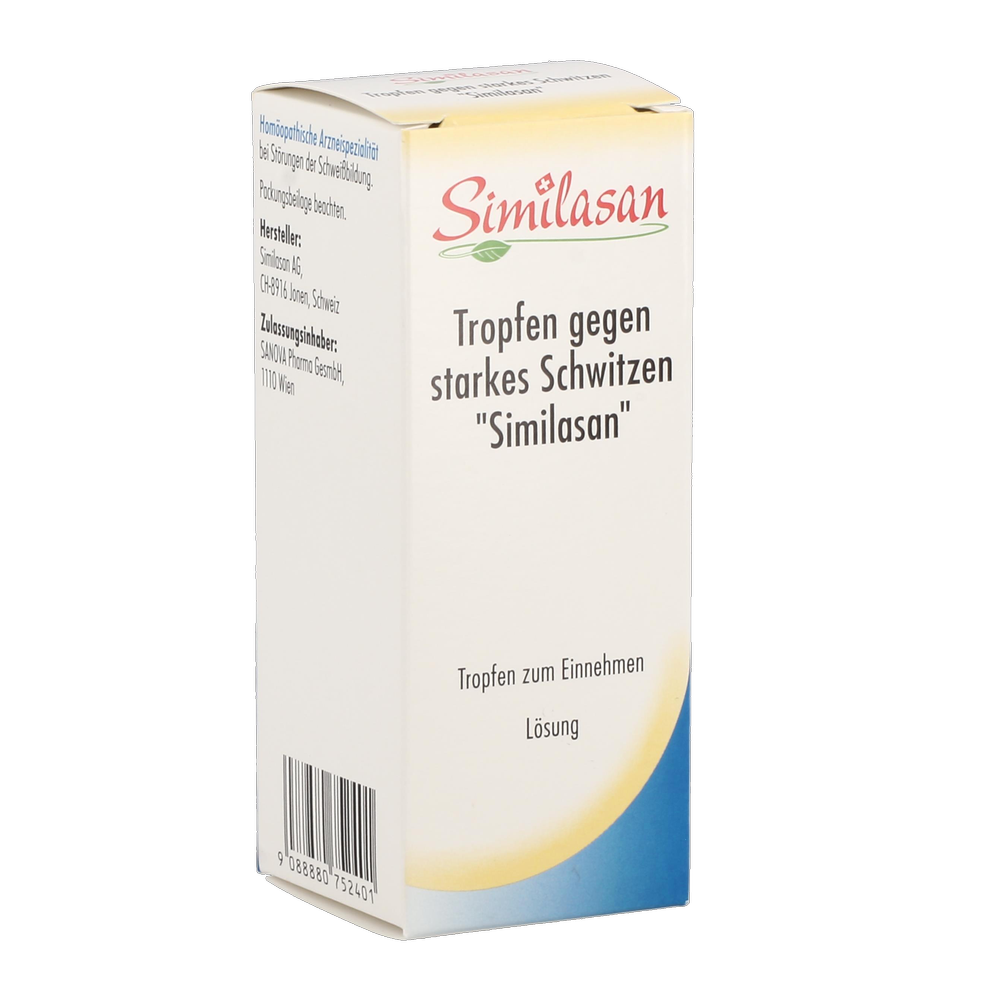 Similasan Tropfen gegen starkes Schwitzen - 50 Milliliter