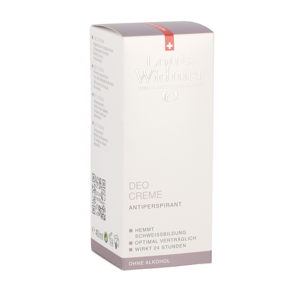 Widmer Deo Creme - 40 Milliliter