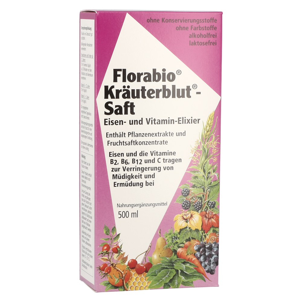 Florabio Kräuterblutsaft - 500 Milliliter