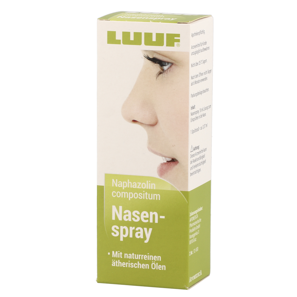 LUUF NAPHAZOLIN CP NA-SPRAY - 15 Milliliter