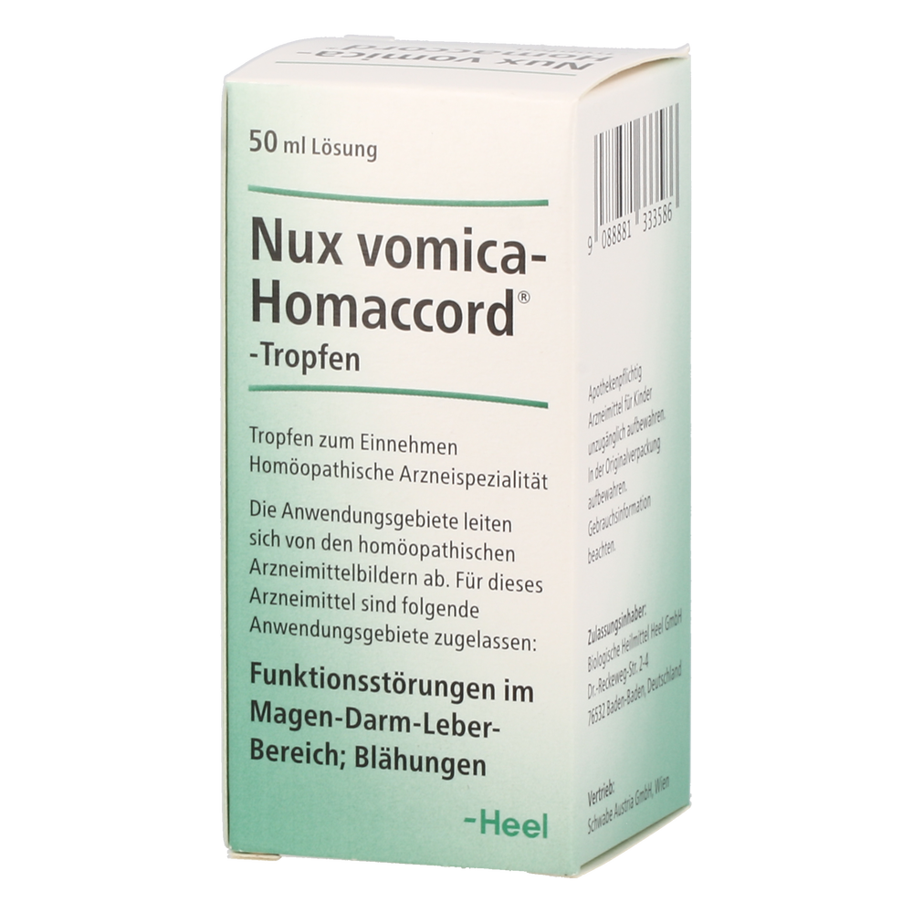 NUX VOMICA HOMACCORD TR - 50 Milliliter