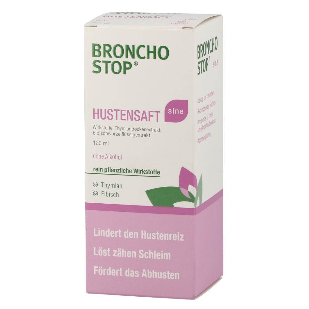 Bronchostop sine Hustensaft - 120 Milliliter