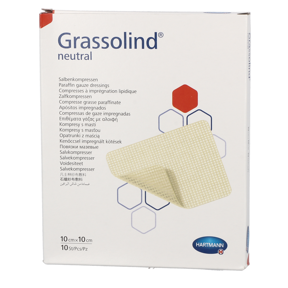 GRASSOLIND SLB KOMPR 10X10 - 10 Stück