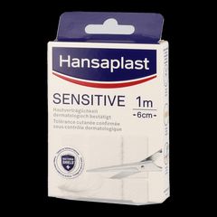 Hansaplast Sensitive 1m x 6cm - 1 Stück