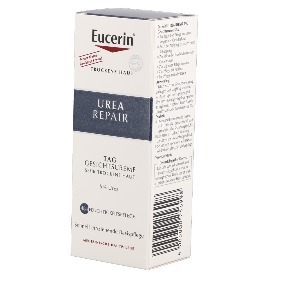 Eucerin Hautglättende Gesichtscreme 5% Urea - 50 Milliliter
