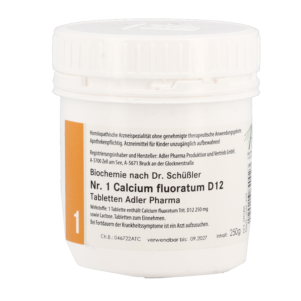 Schüßler Salz Adler Nr. 1 D12 Tabletten - 250 Gramm