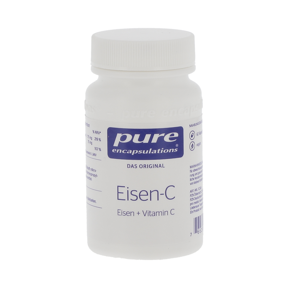 PURE EN KPS EISEN+VIT C - 60 Stück