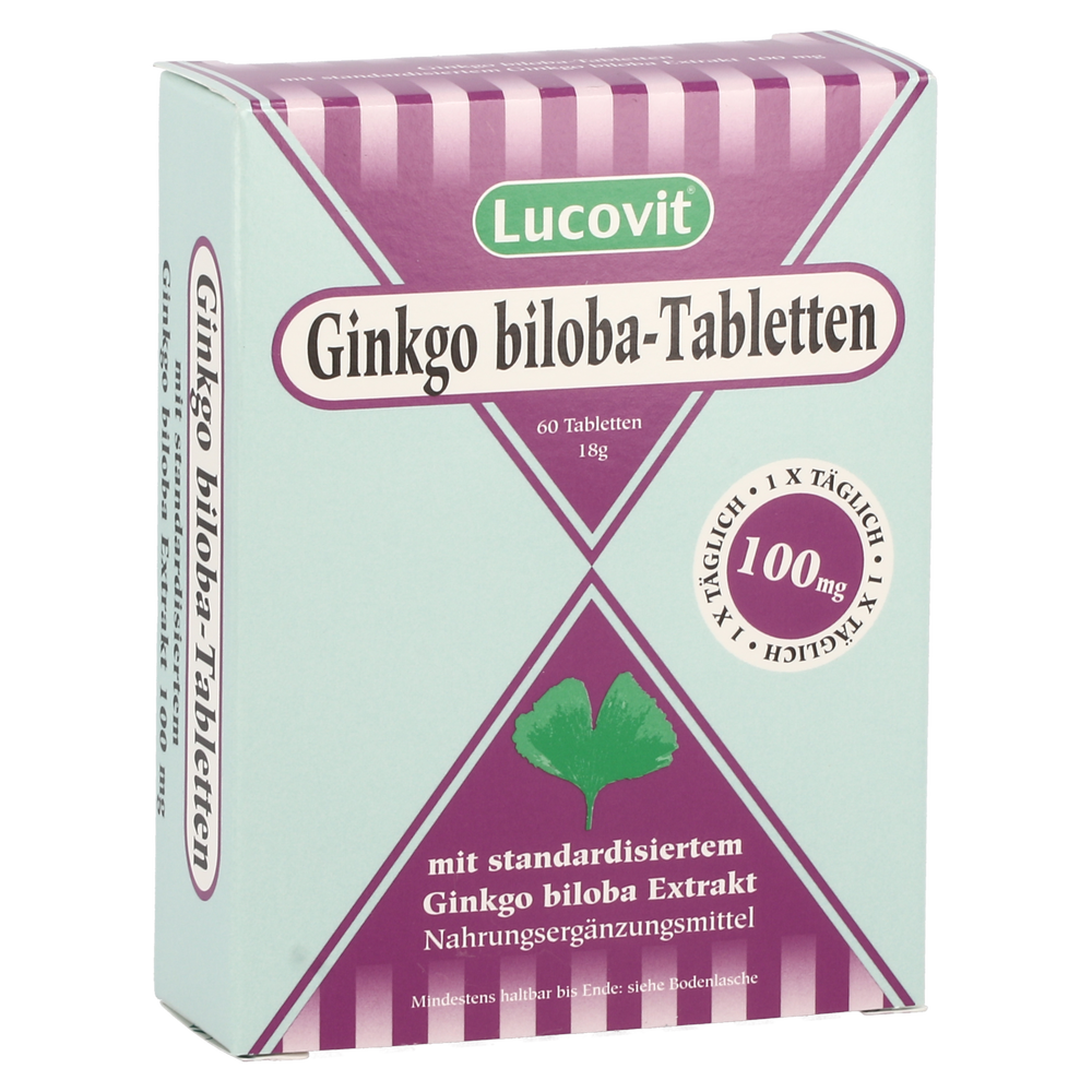 GINKGO BILOBA LUCOVIT TBL - 60 Stück