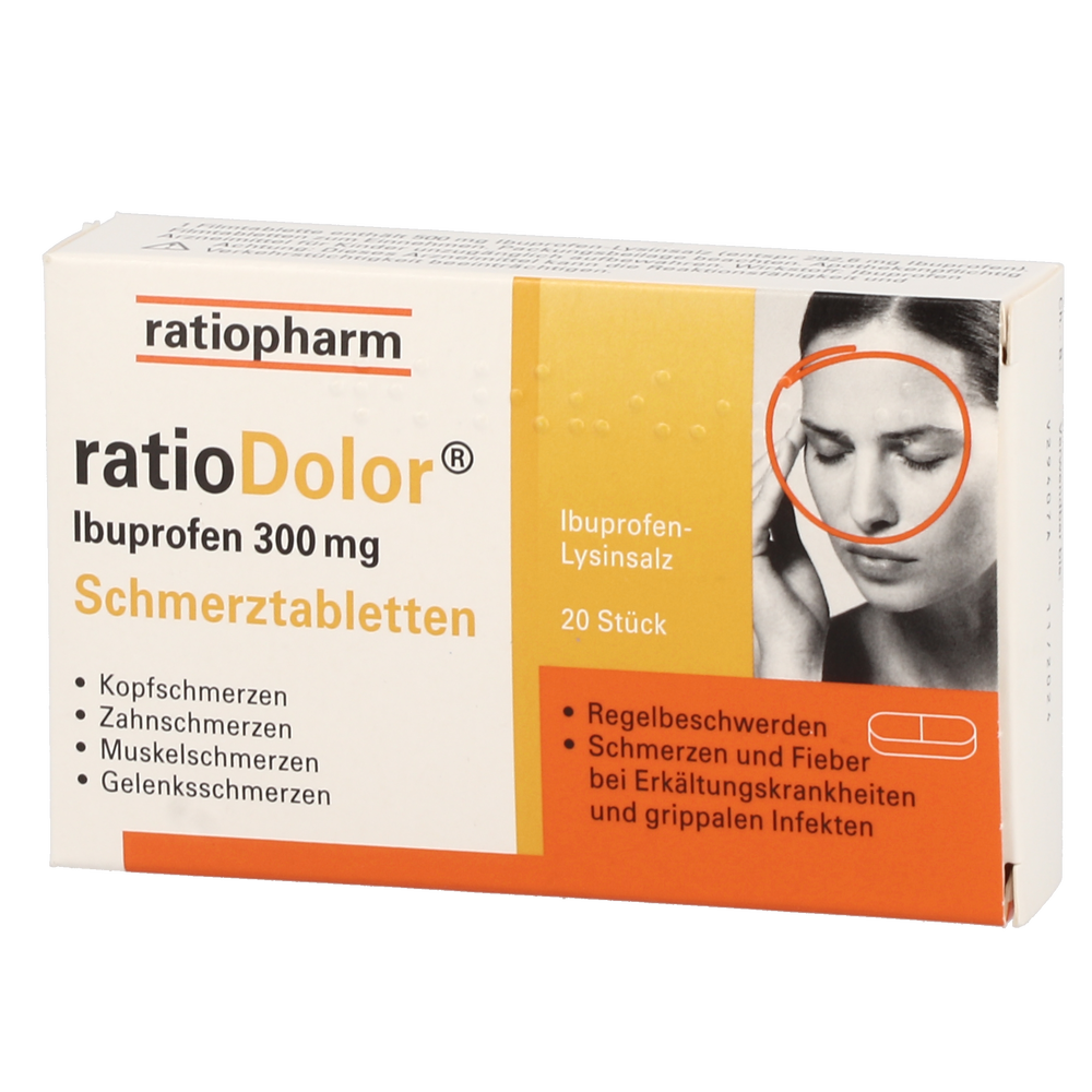 ratioDolor akut® 300 mg - 20 Stück