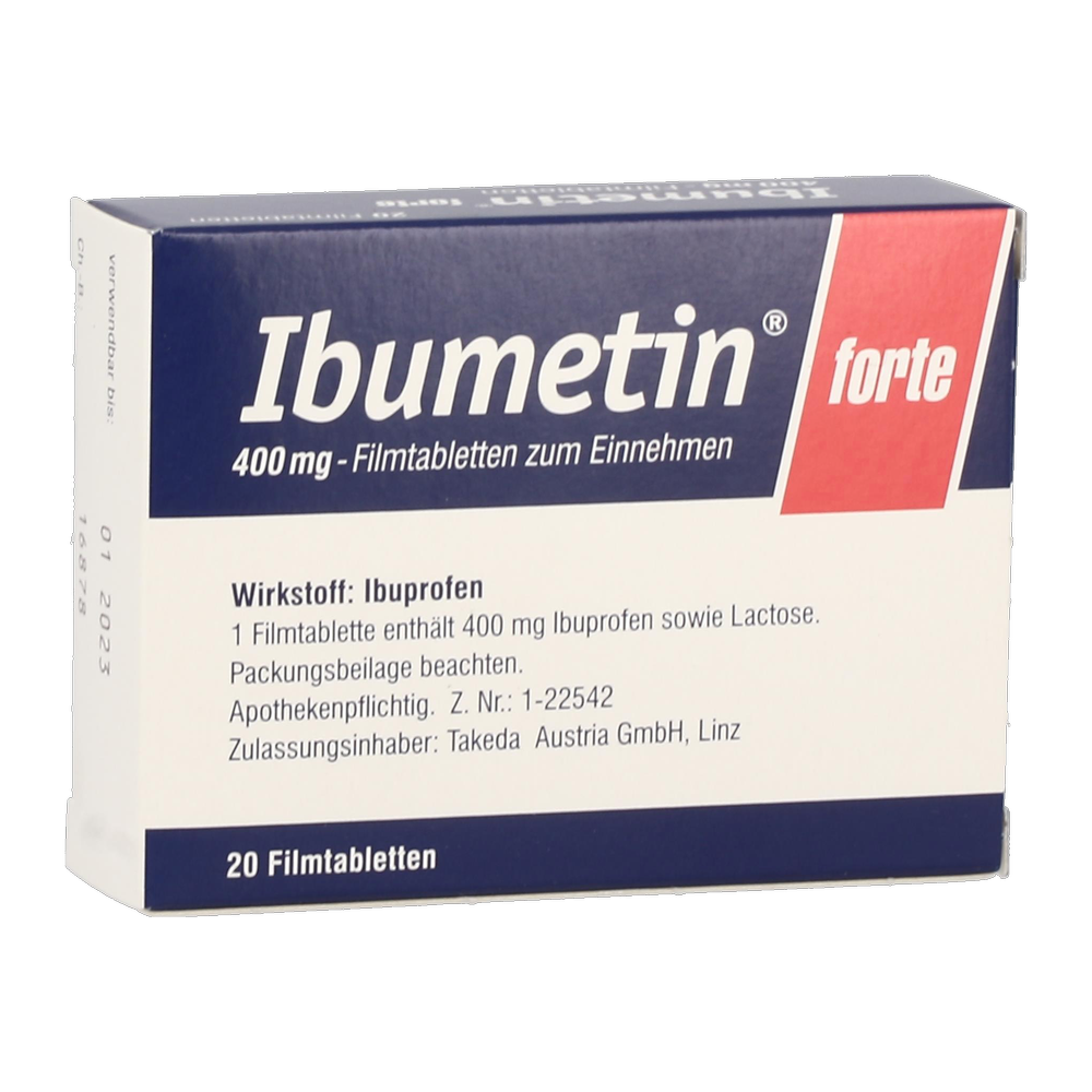 IBUMETIN FTBL FTE 400MG - 20 Stück