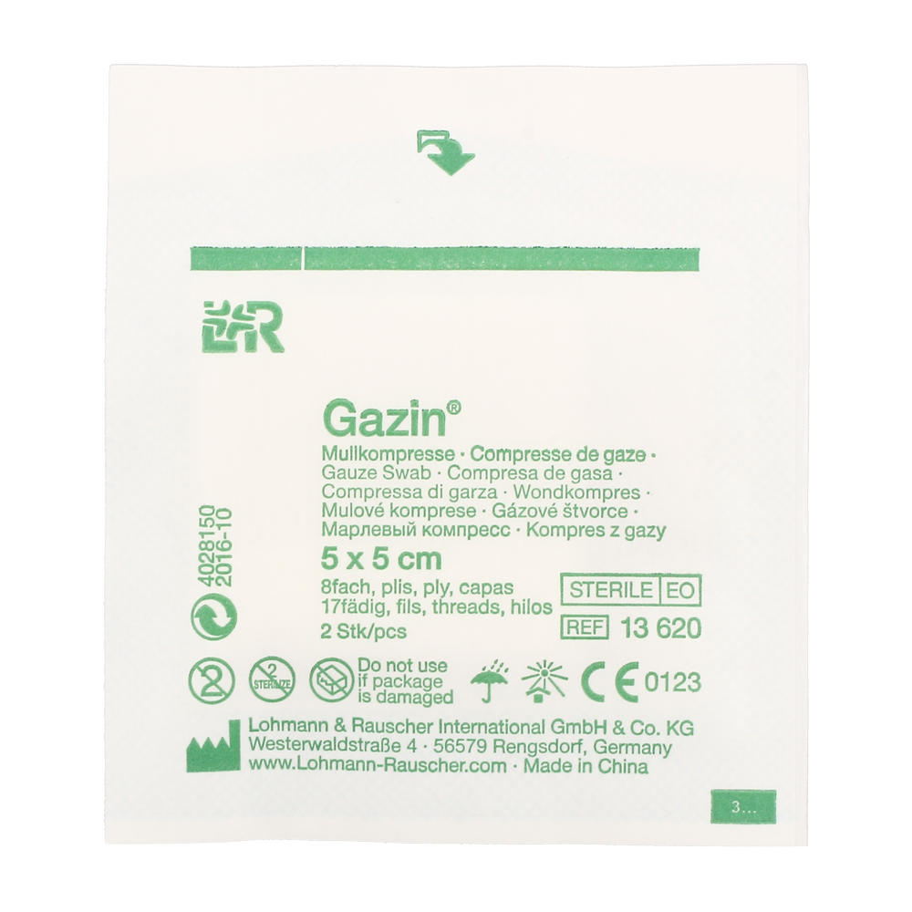 MULLK.GAZIN ST 8F  5X5 - 2 Stück