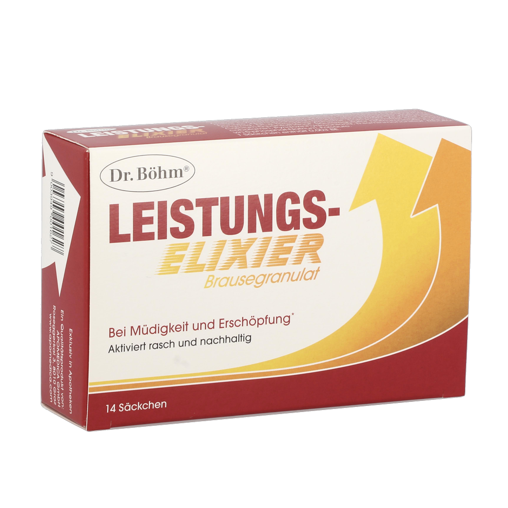 Dr. Böhm Leistungselixier Brausegranulat - 14 Stück