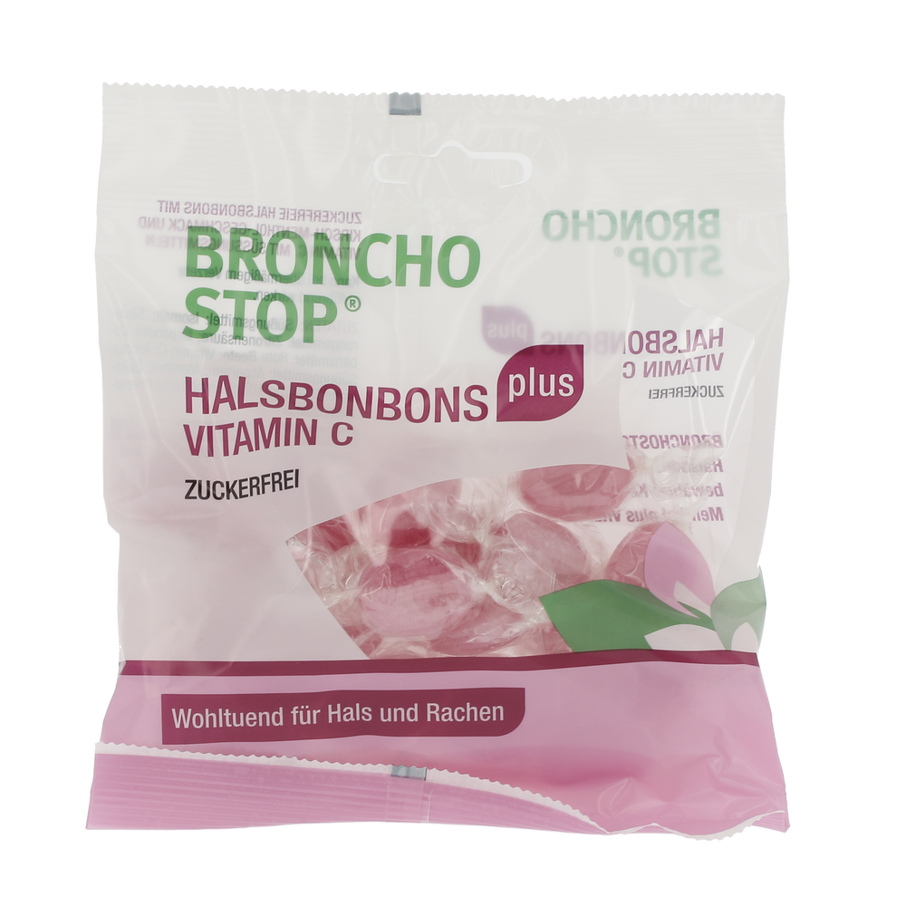 Bronchostop Plus Halsbonbons - 60 Gramm