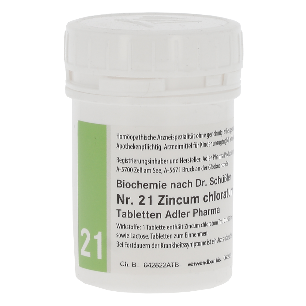 Schüßler Salz Adler Nr. 21 D12 Tabletten - 100 Gramm