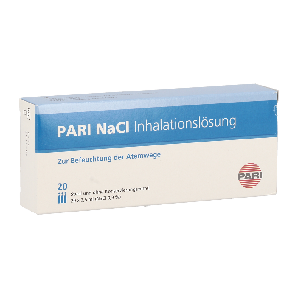PARI NaCl 0,9% Inhalationslösung - 50 Milliliter