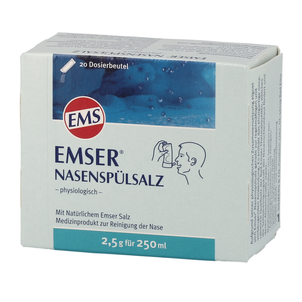 EMSER NA-SPUELSALZ  2,5G BTL - 20 Stück