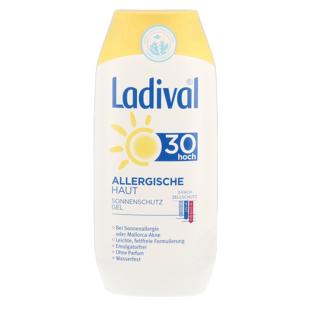 LADIVAL® allergische Haut Sonnenschutz Gel LSF 30 - 200 Milliliter