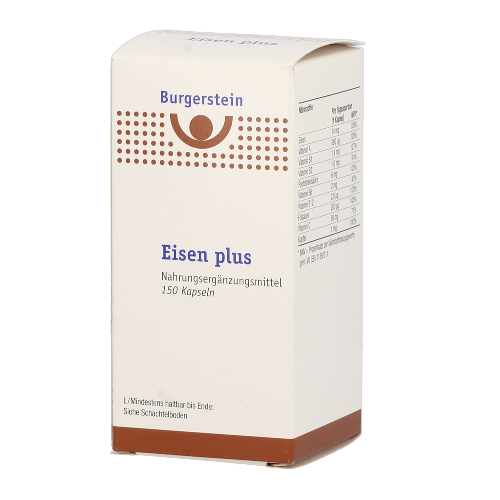 BURGERST EISEN PLUS KPS - 150 Stück