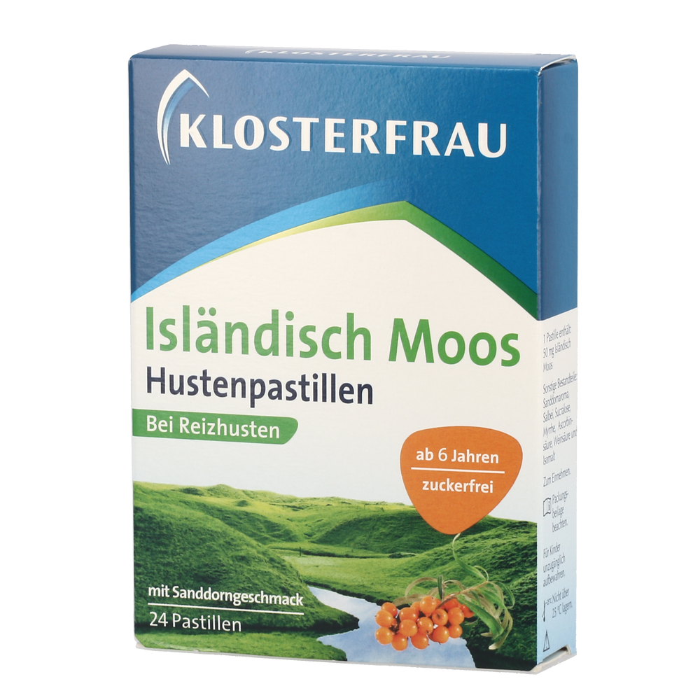 Klosterfrau Isländisch Moos Hustenpastillen - 24 Stück