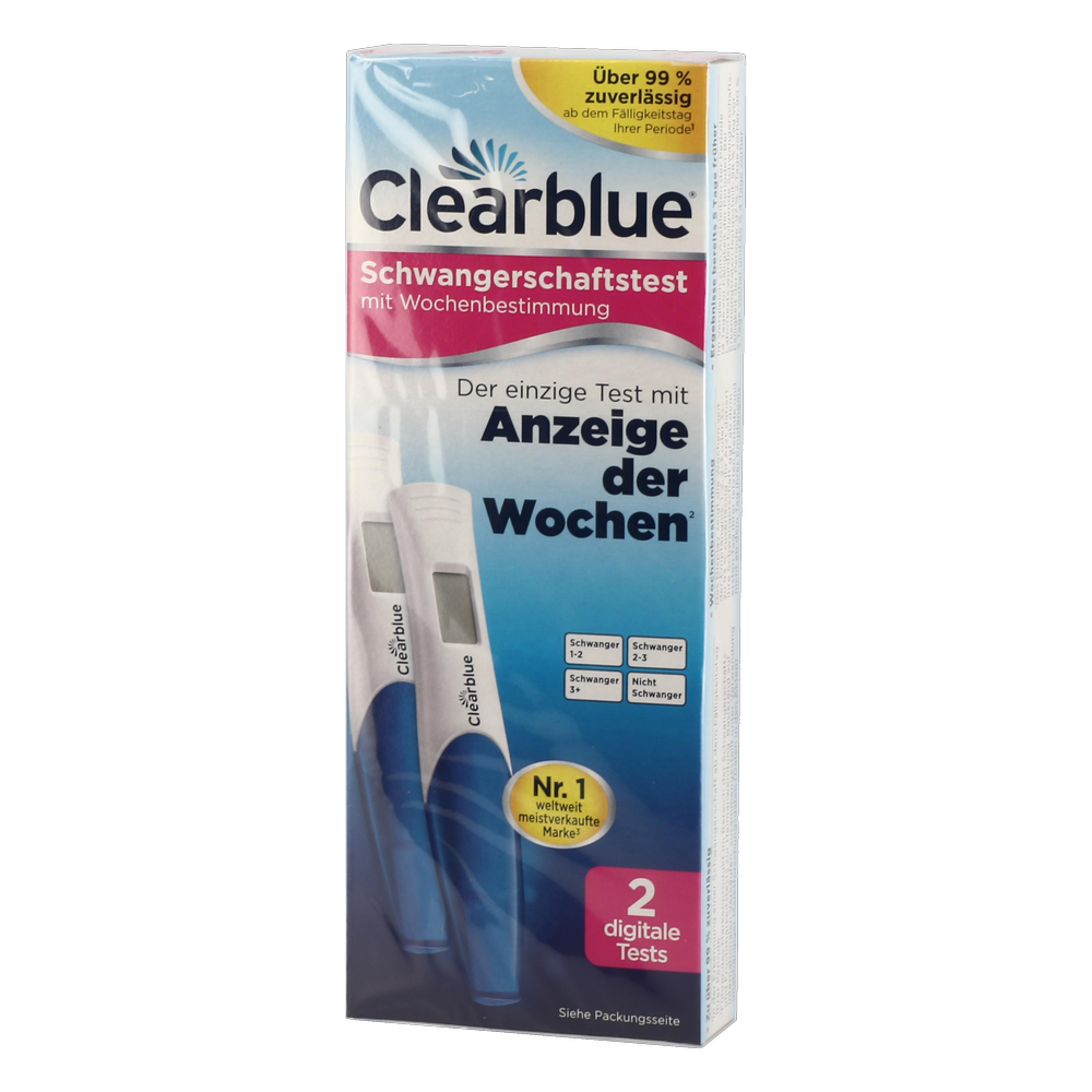 Clearblue DIGITAL Schwangerschaftstest - 2 Stück