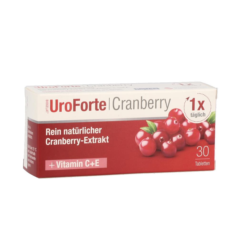 BIOGELAT CRANBERRY UroForte-Filmtabletten - 30 Stück