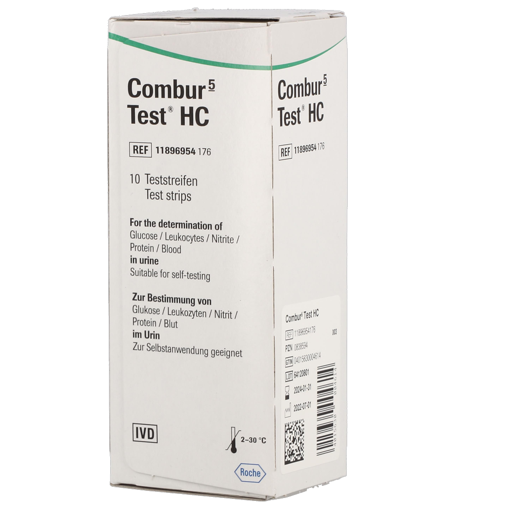 Combur-5-Test HC - 10 Stück