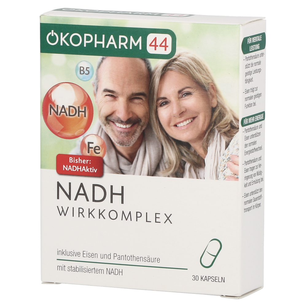 Ökopharm44® NADH Wirkkomplex Kapseln 30 ST - 30 Stück