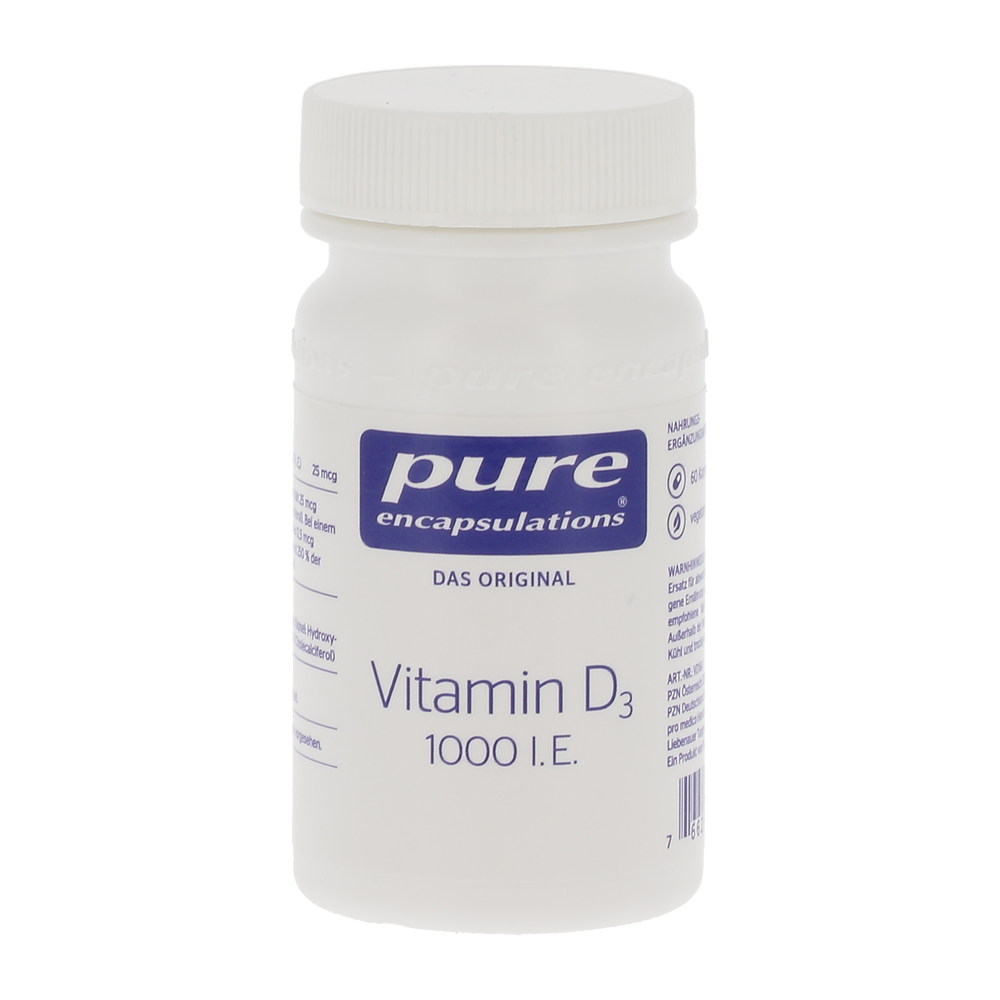 PURE EN KPS VIT D3 1000 - 60 Stück