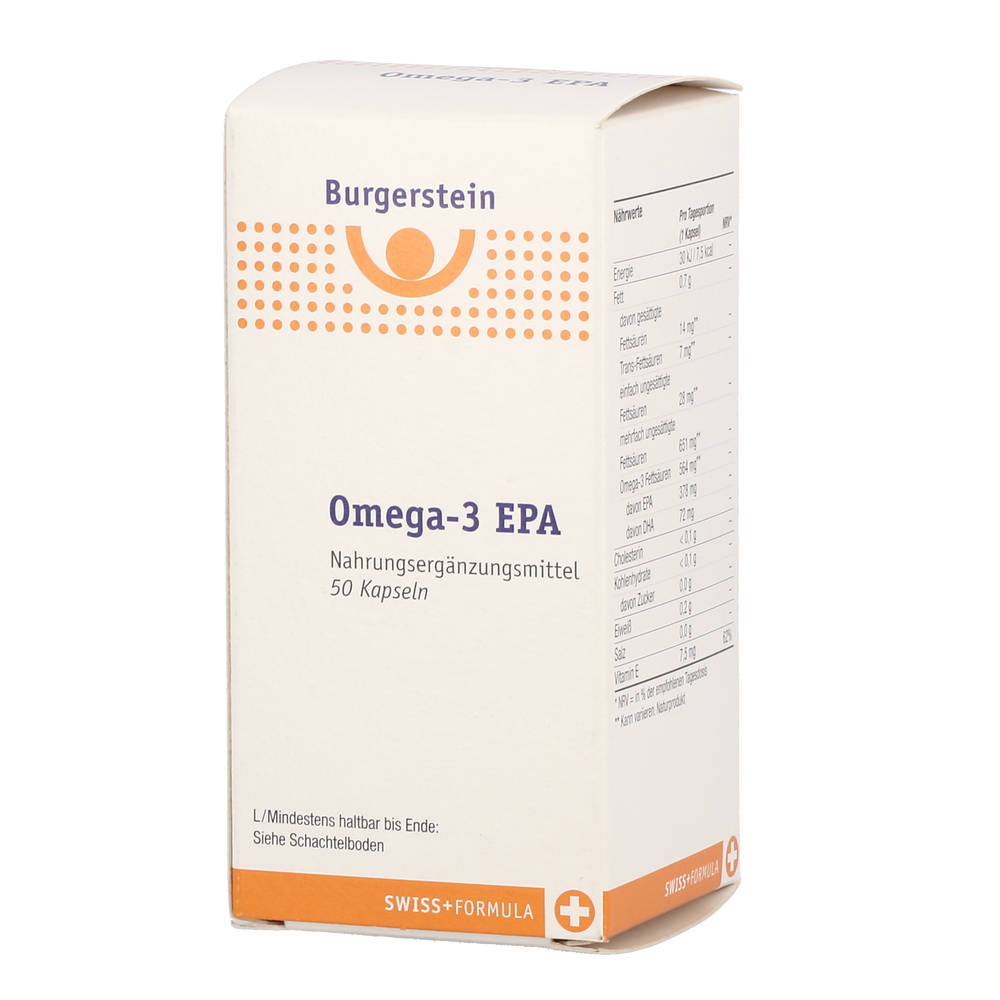 BURGERST OMEGA 3 EPA KPS - 50 Stück