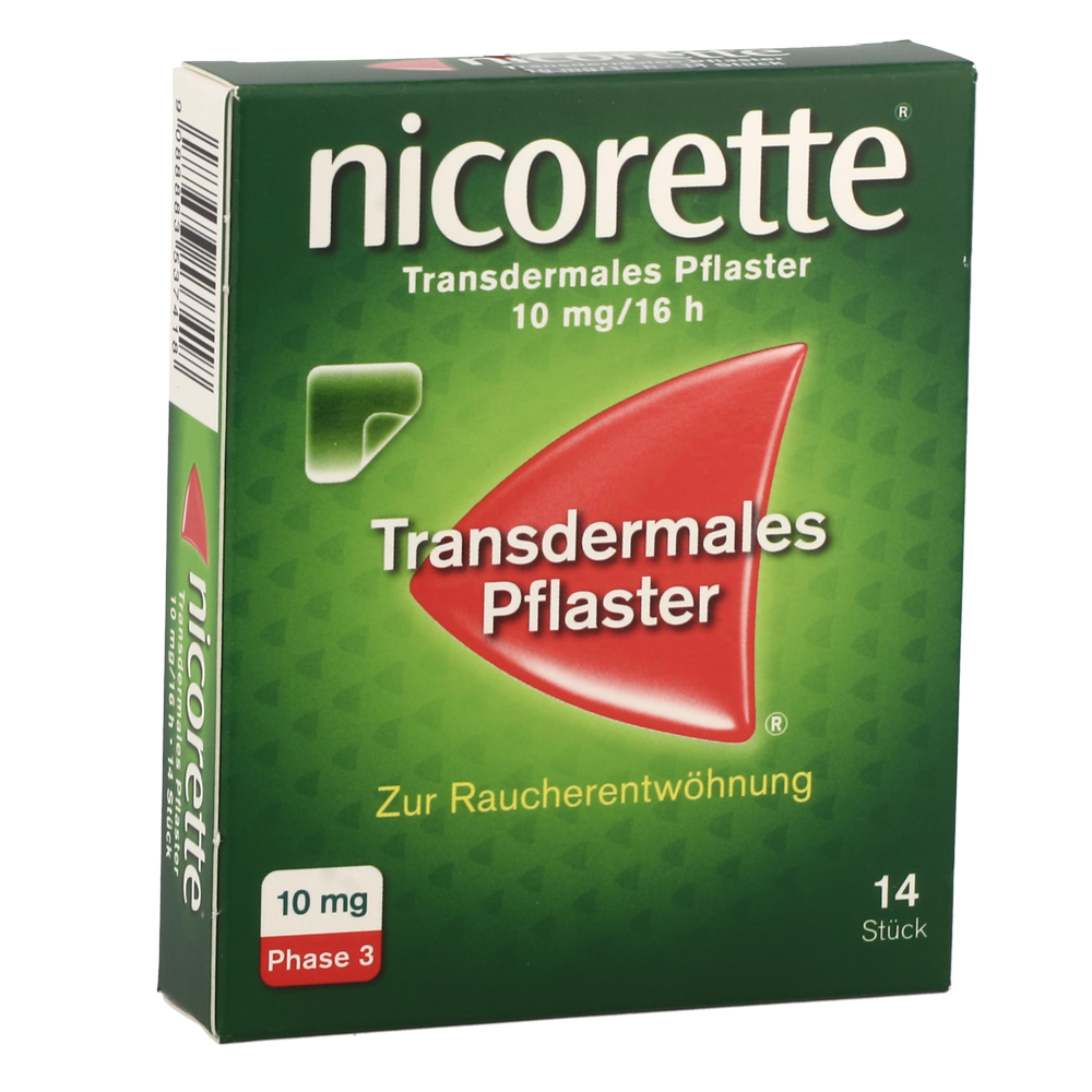 Nicorette transdermales Pflaster - 14 Stück