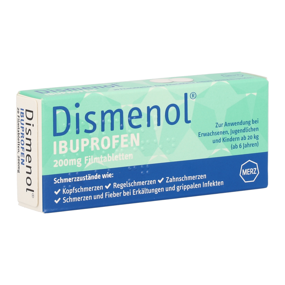 Dismenol Ibuprofen 200mg - 20 Stück