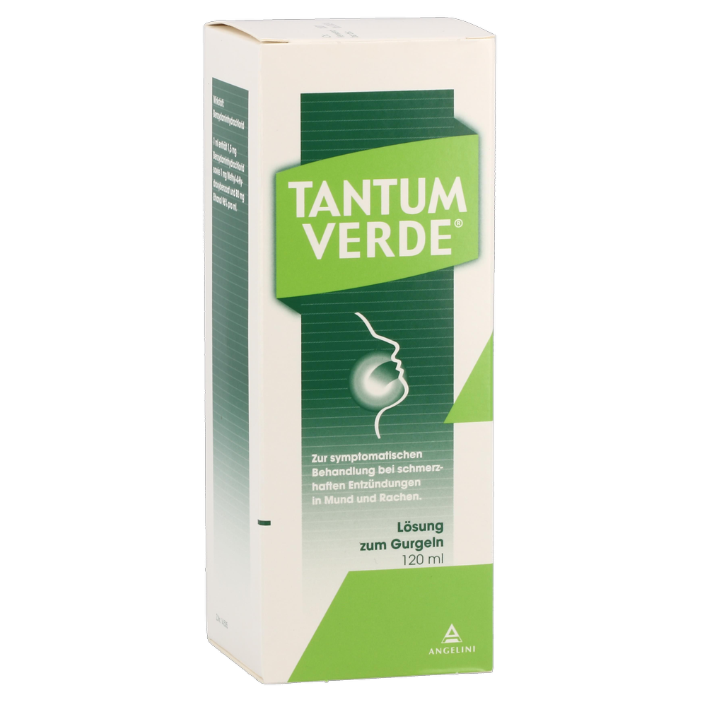 Tantum Verde® Lösung zum Gurgeln - 120 Milliliter