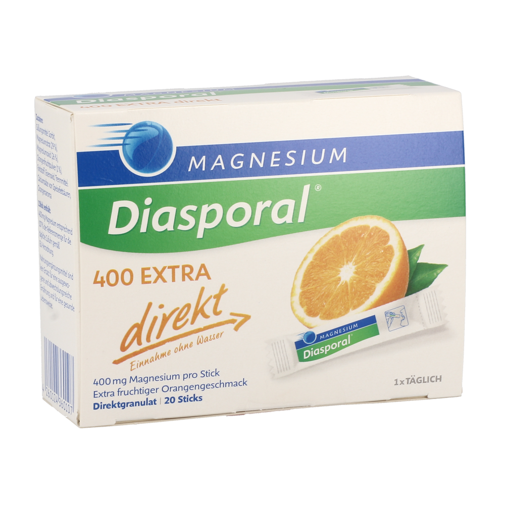 Magnesium-Diasporal® 400 EXTRA direkt, Direktgranulat - 20 Stück