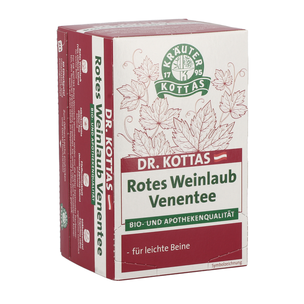 KOTTAS DR.TEE ROTES WEINLAUB - 20 Stück