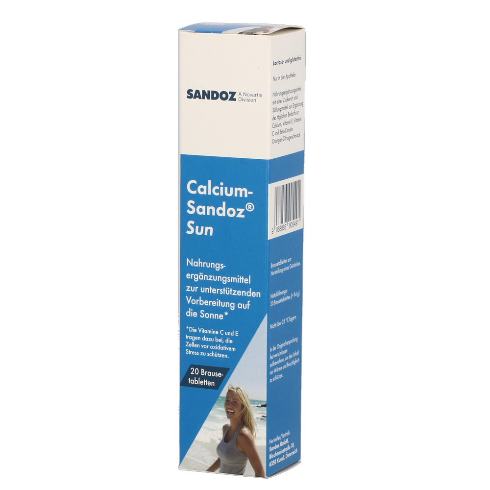 CALC SAN SUN BRTBL 500MG - 20 Stück