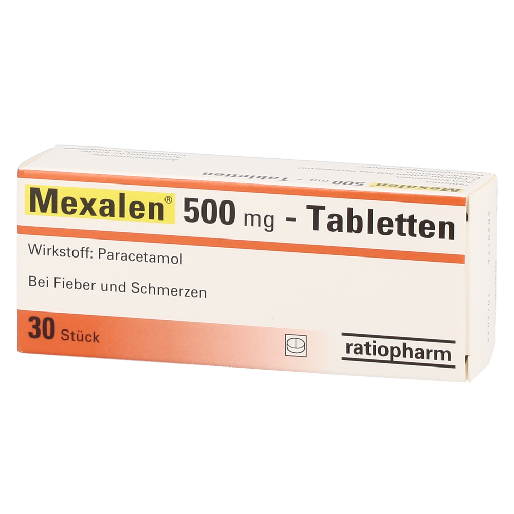 Mexalen® 500 mg Tabletten - 30 Stück