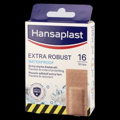Hansaplast Extra Robust Waterproof Strips - 16 Stück