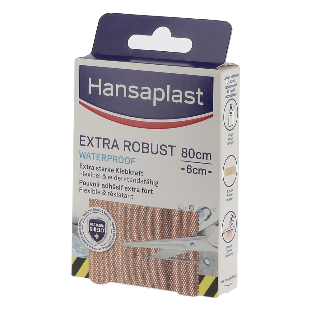 Hansaplast Extra Robust Waterproof 80cm x 6cm - 1 Stück