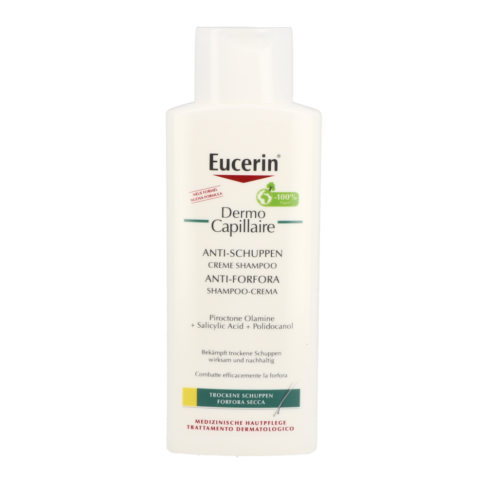 Eucerin DermoCapillaire Anti-Schuppen Creme-Shampoo - 250 Milliliter