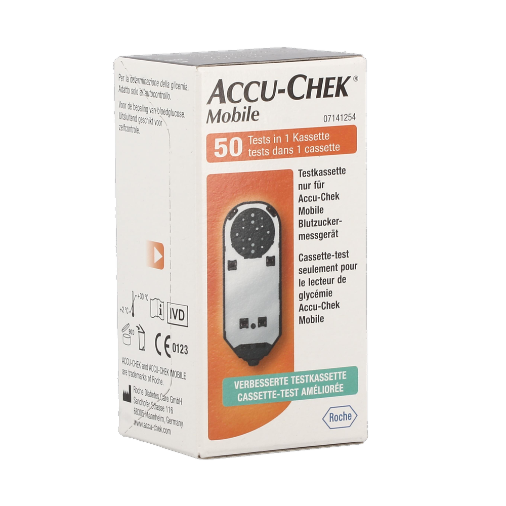 ACCU-CHEK MOBILE TESTKAS.ROC - 50 Stück
