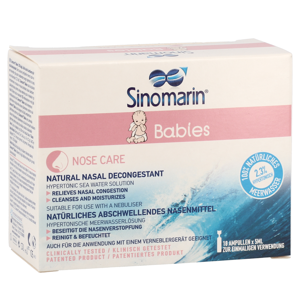 SINOMARIN NA-AMP BABIES 5ML - 18 Stück