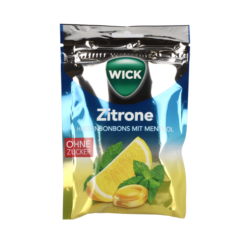 WICK ZITRONE & MENTHOL zfr. 72g, Btl. - 72 Gramm
